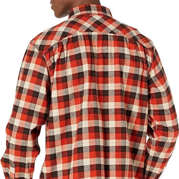 Carhartt Men's Rugged Flex Relaxed Fit Midweight Long-Sleeve Flannel Shirt - Picture 4 of 16